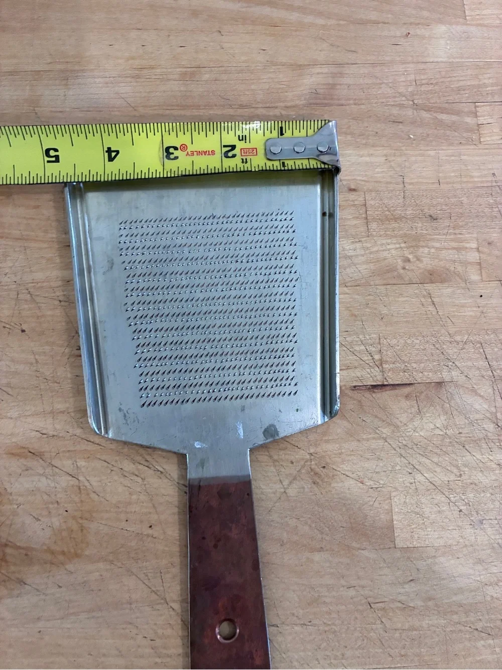 Oroshigane Handheld‎ Copper Japanese Grater Tin Plated Ginger Wasabi Tool